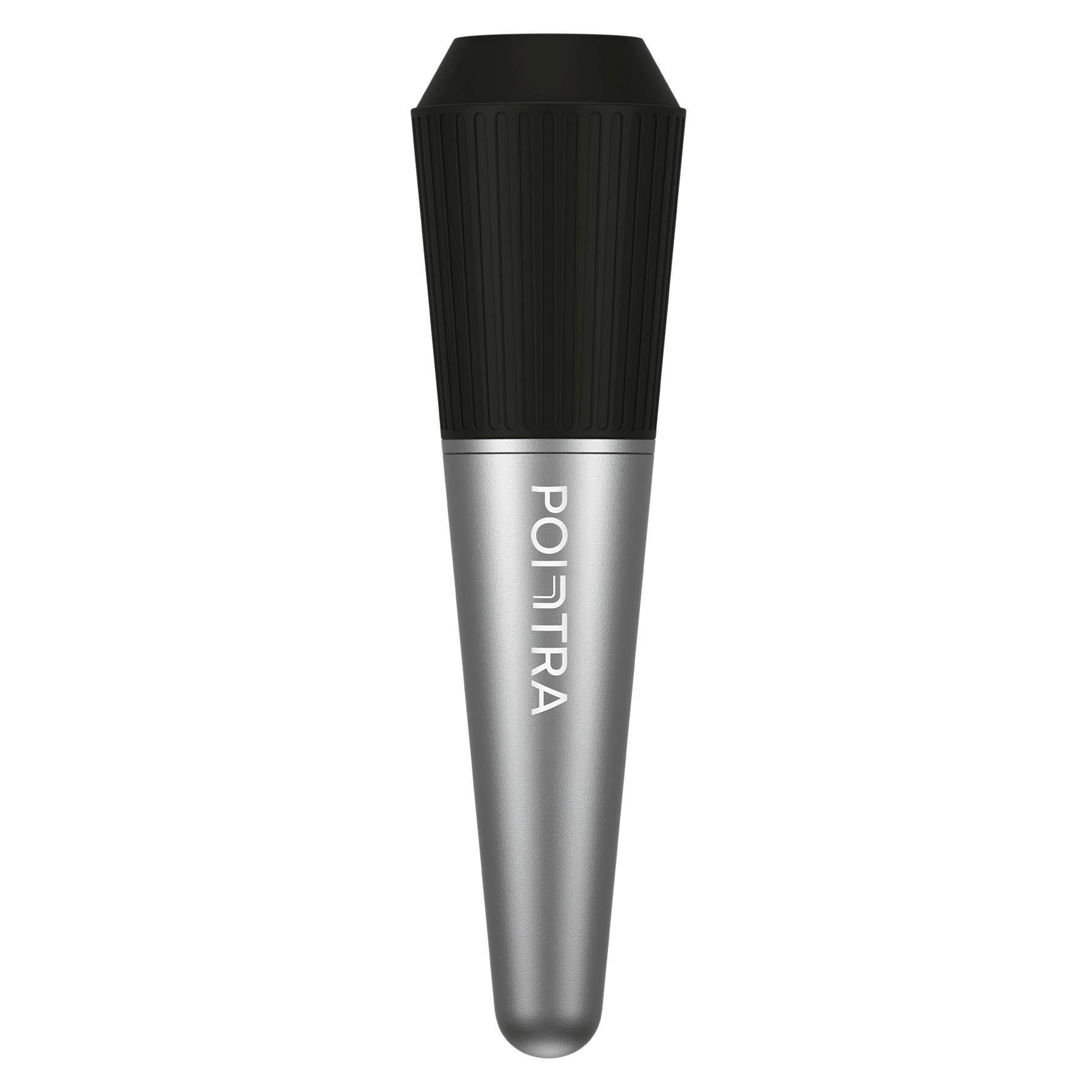 TensCare Pointra focal vibration therapy device in black and silver