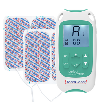 TensCare Perfect MamaTENS maternity TENS unit with four electrode pads