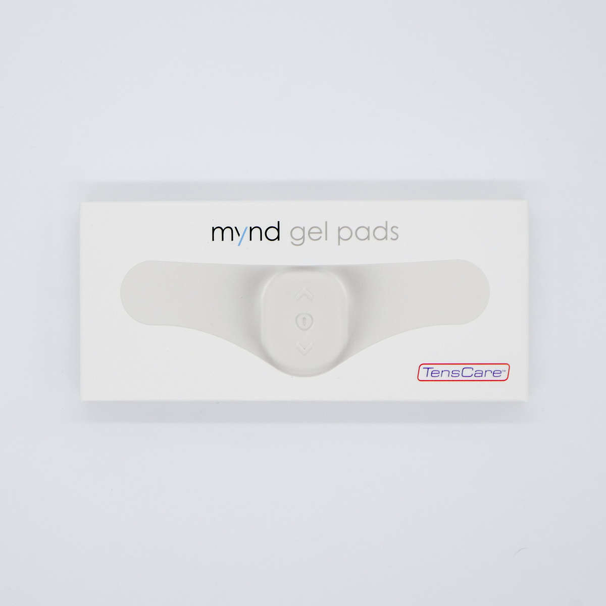 TensCare Mynd gel pads retail box, front