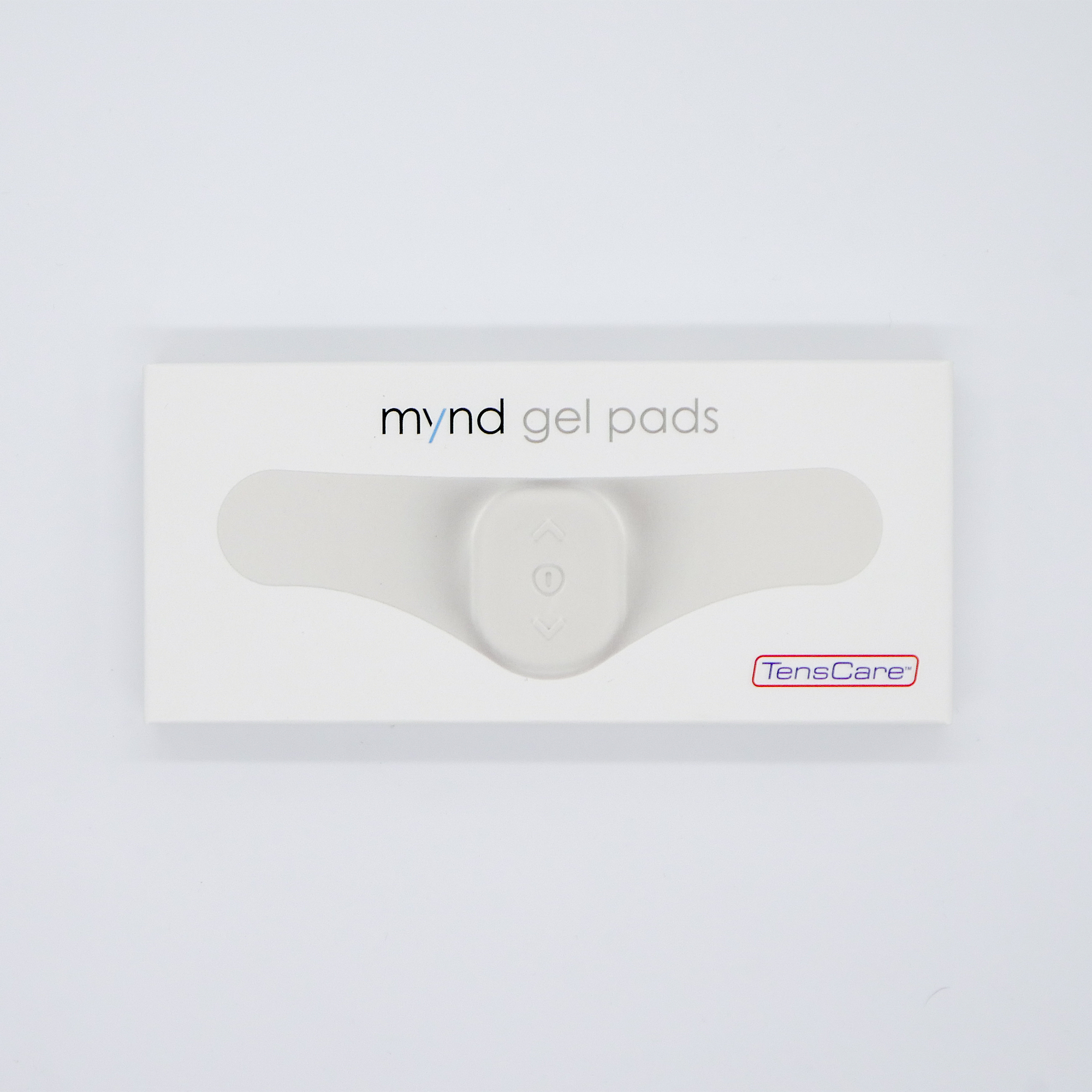 TensCare Mynd gel pads retail box, front