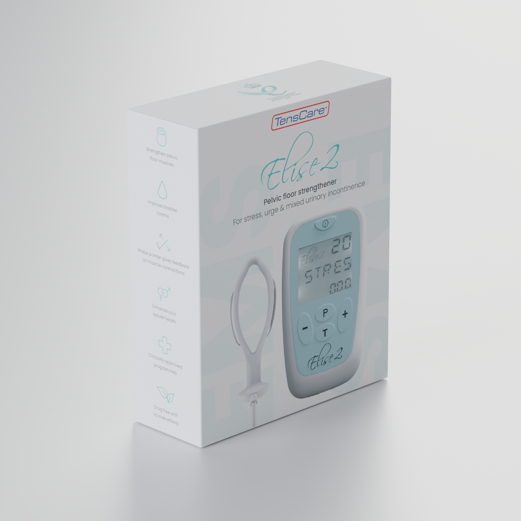 TensCare Elise 2 retail box, front