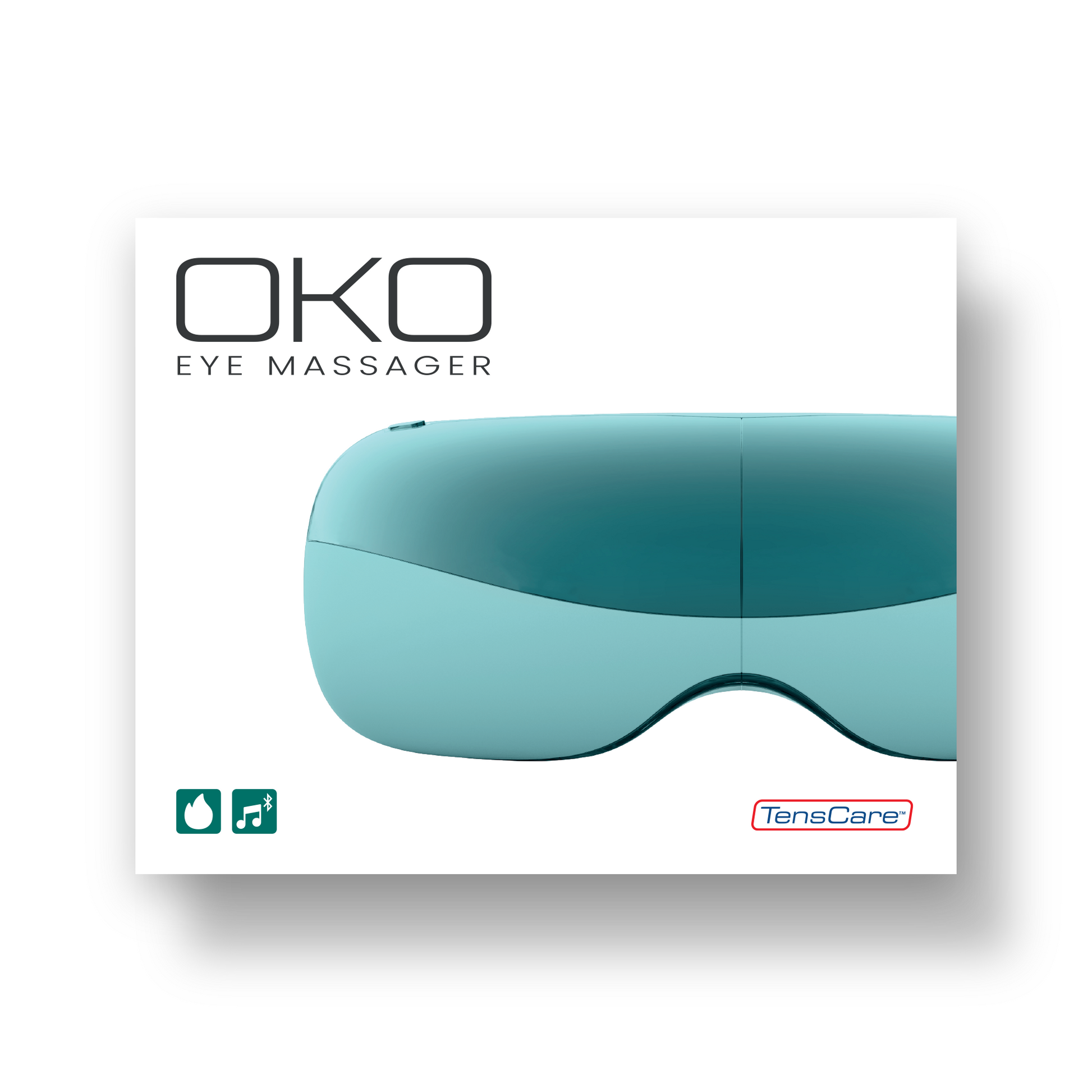 TensCare OKO Eye Massager retail box, front