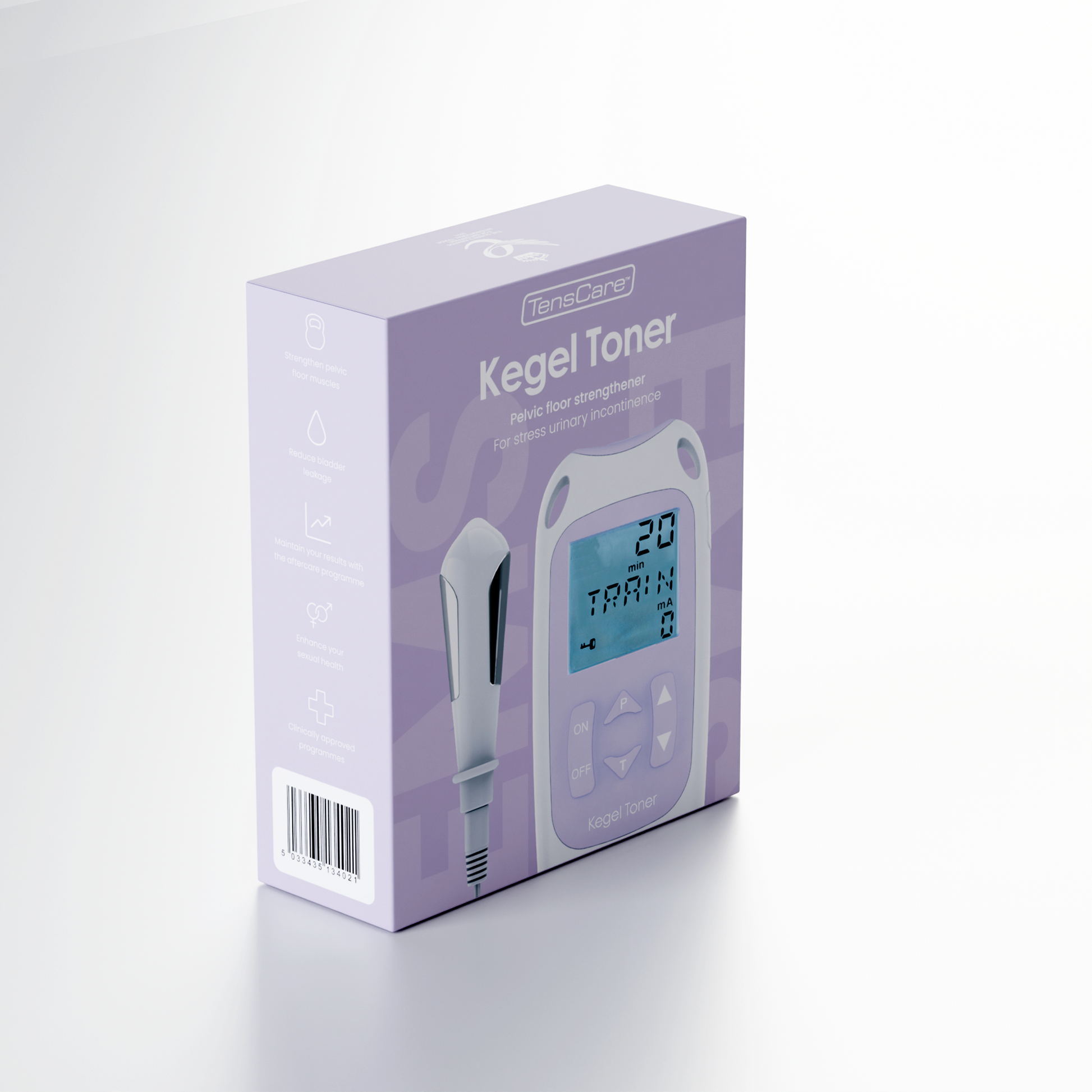 TensCare Kegel Toner retail box, front