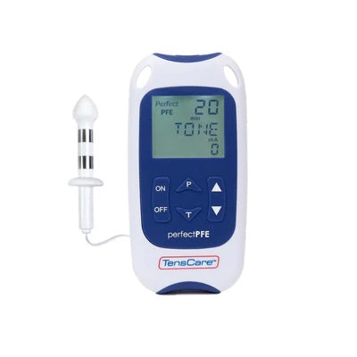 TensCare Perfect PFE for men unit shown with its probe