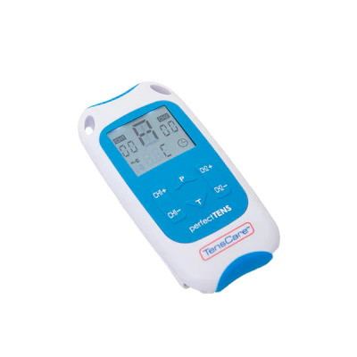 TensCare Perfect TENS unit lying at an angle