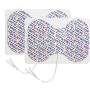 TensCare Butterfly Electrodes (2 pads) for Pain Relief & Muscle Toning (TENS/EMS/IFT)