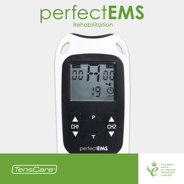 TensCare Perfect EMS: Dual-Channel EMS Unit for Muscle Toning